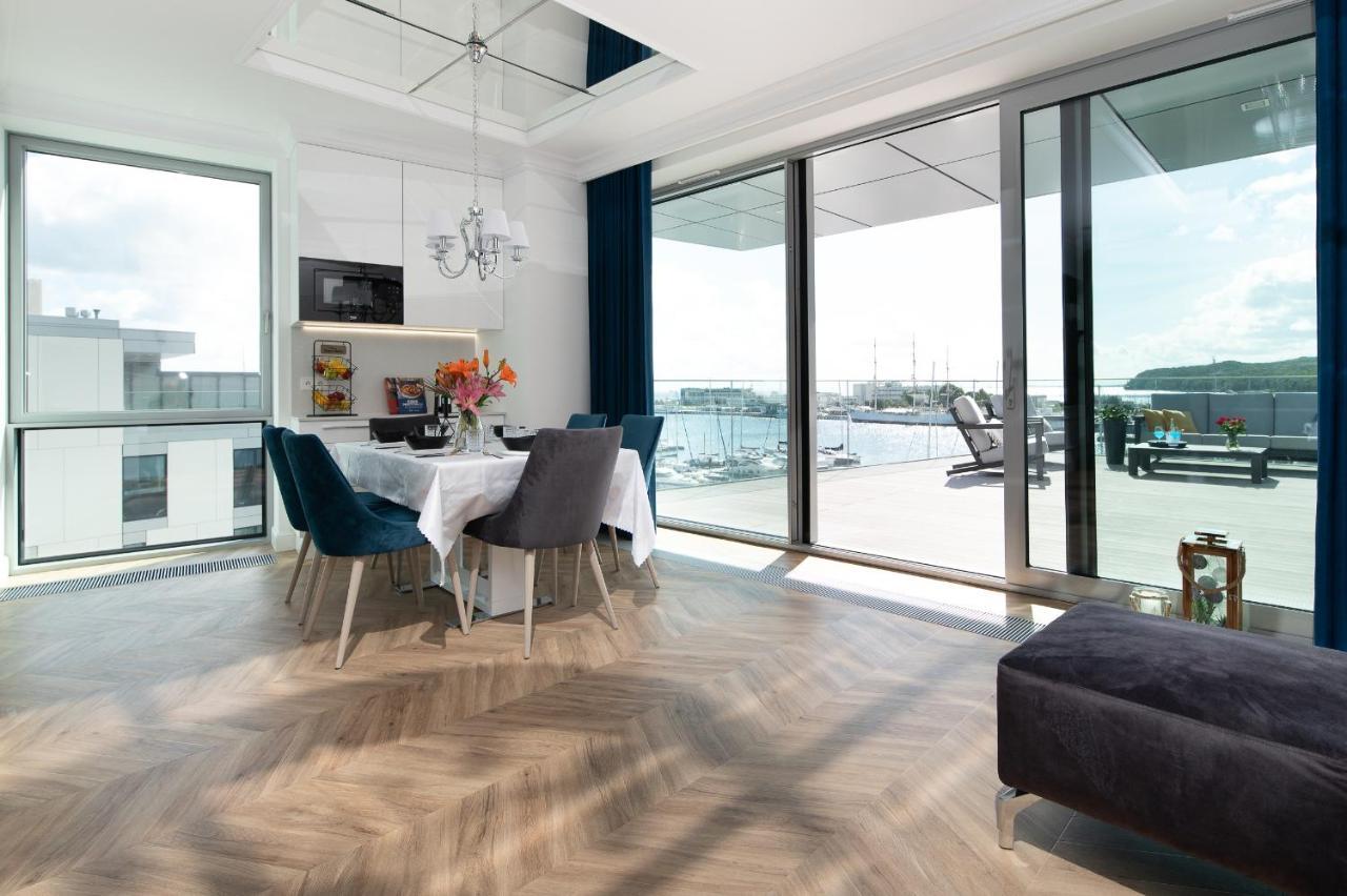 Yacht Park Premium Apartment Sea View Gdynia Ngoại thất bức ảnh