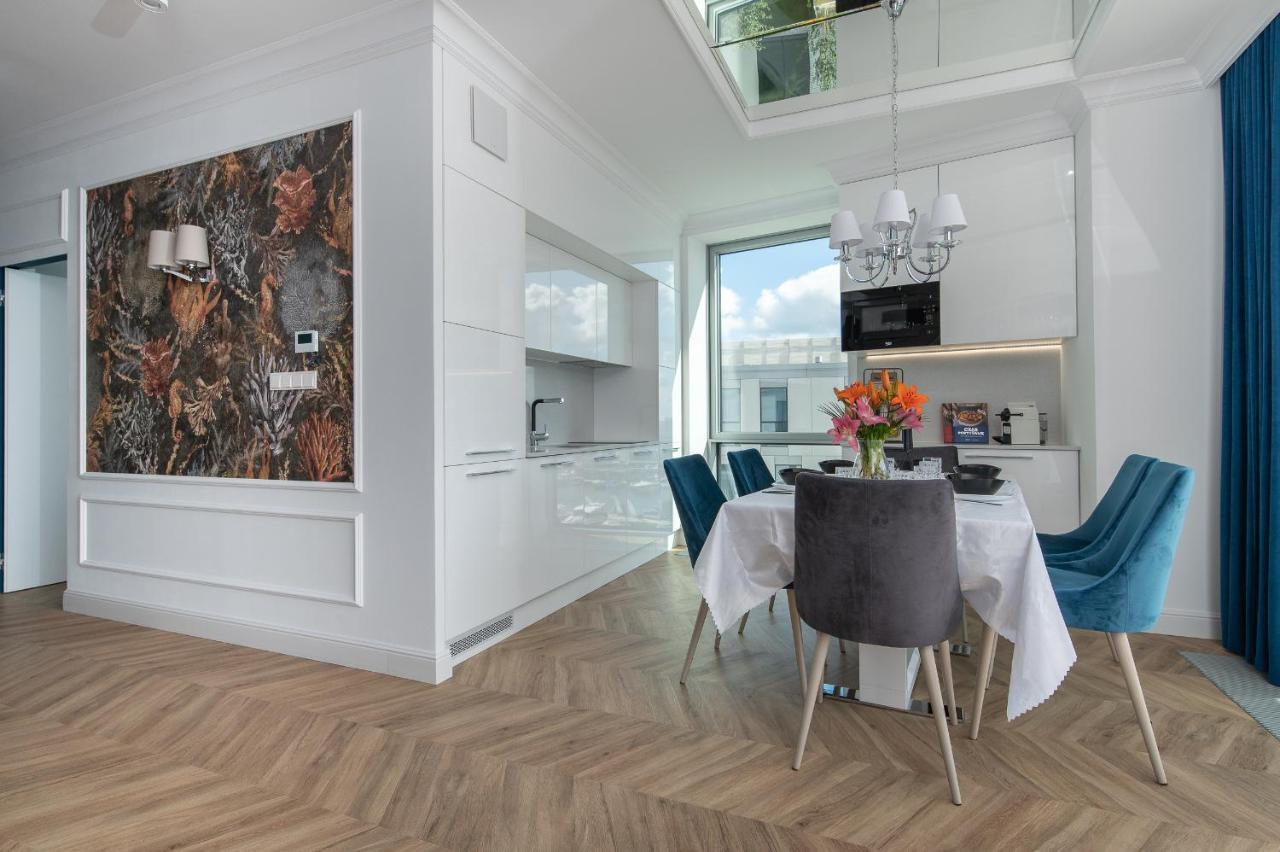 Yacht Park Premium Apartment Sea View Gdynia Ngoại thất bức ảnh
